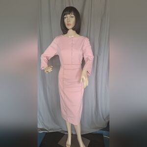 NEW YORK AND COMPANY STRETCH / LARGE /Elegant Pink Dress/